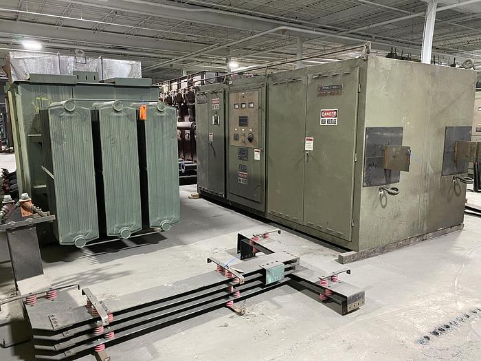 2001 INDUCTOTHERM DUAL 15 METRIC TON MELT SYSTEM