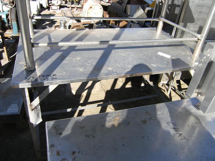 Used Table, Prep, 36" x 5', S/st, #S740269