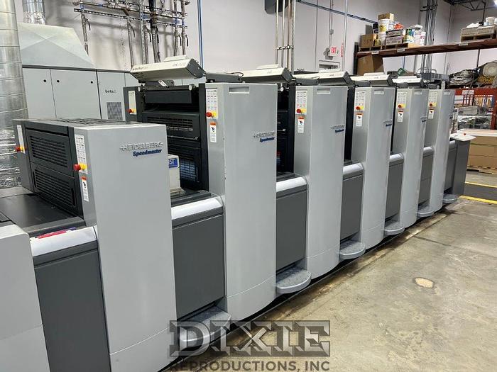 Used 2008 Heidelberg SM52-5P+LX UV