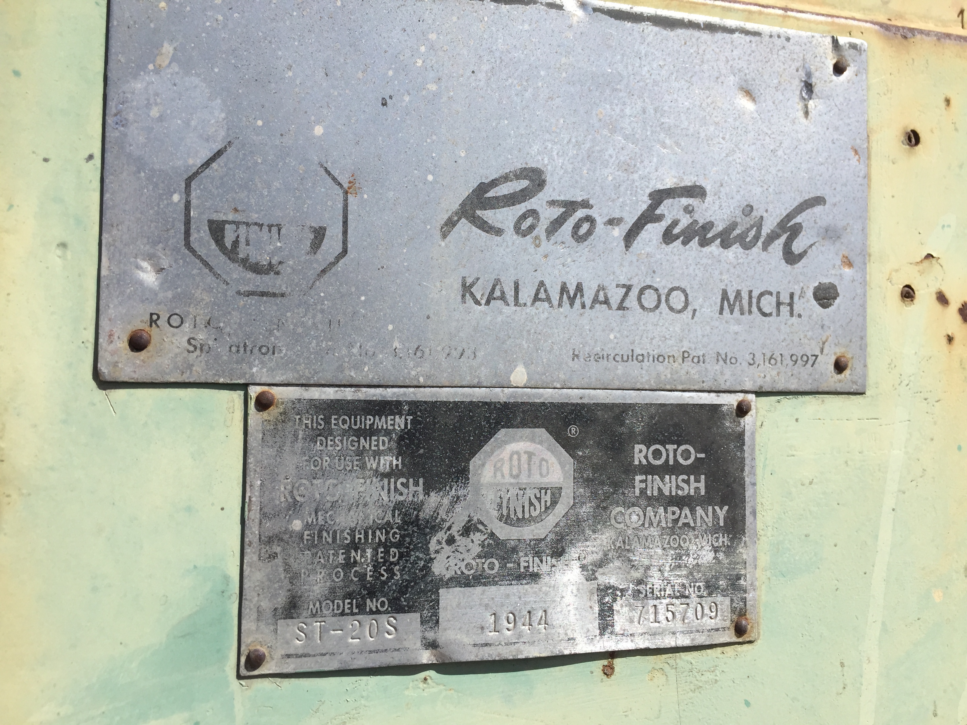 Used Roto-Finish ST-20S