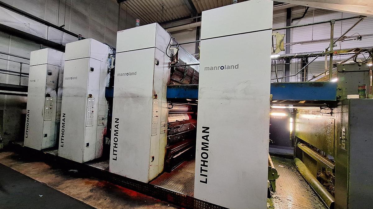 Used 2008 MAN-Roland Lithoman IV