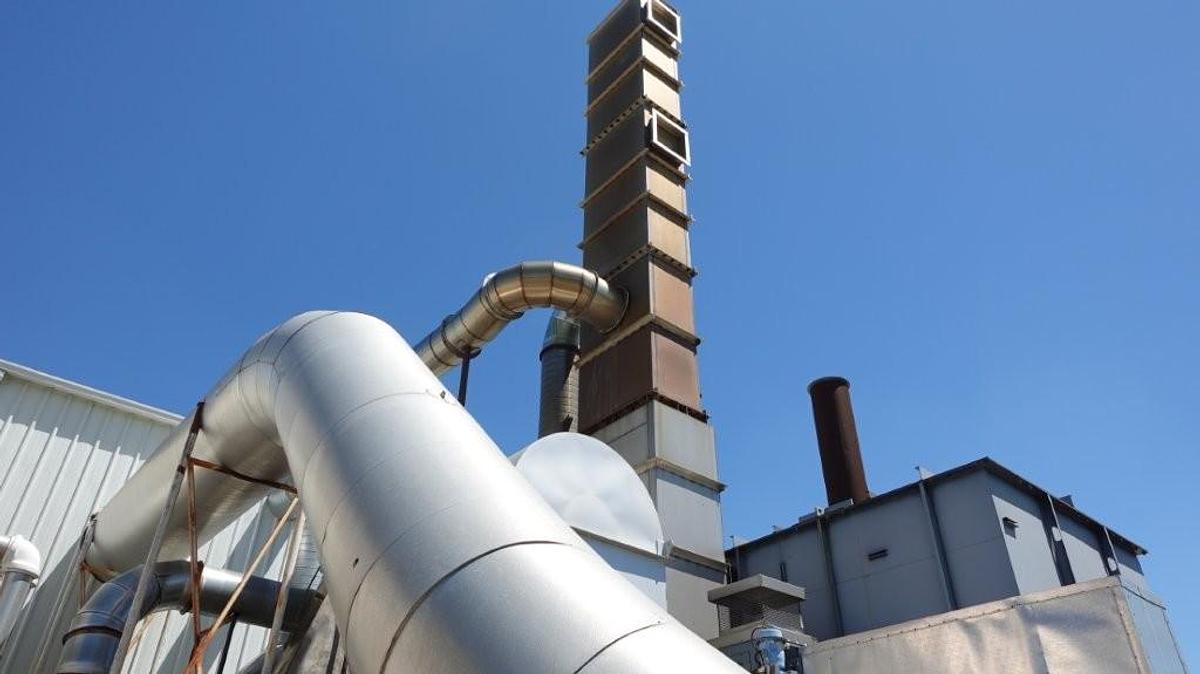 Used 2008 MEGTEC CleanSwitch CS1500 TRO Oxidizer