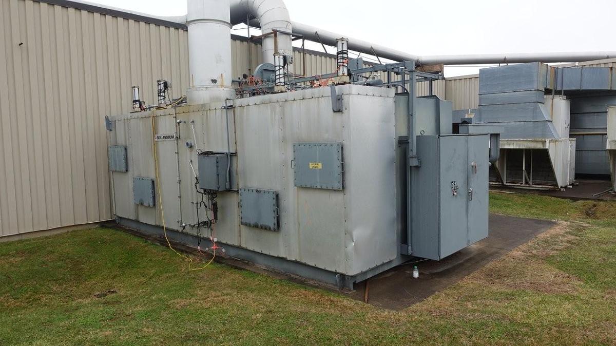 Used 1999 MEGTEC Mellenium MIL-120-95 RTO Oxidiser