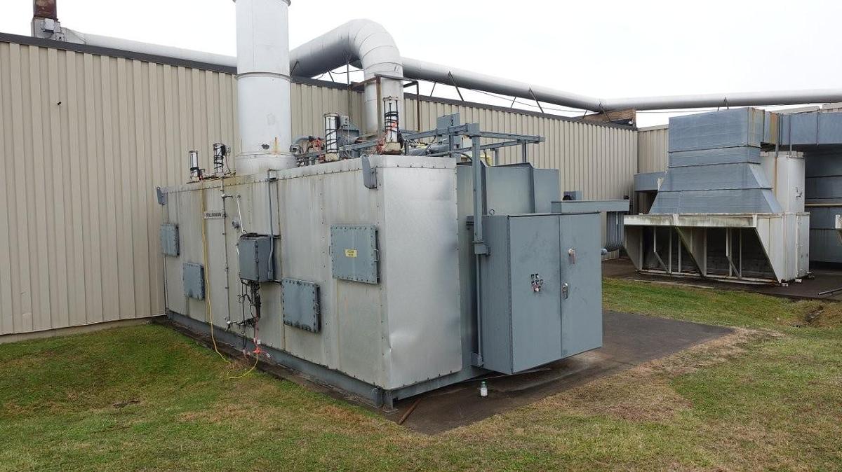 Used 1999 MEGTEC Mellenium MIL-120-95 RTO Oxidiser