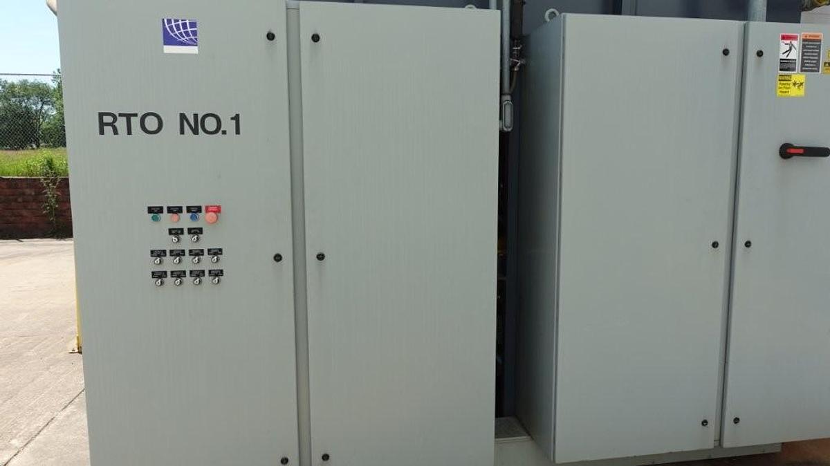 Used 2008 MEGTEC CleanSwitch CS1500 TRO Oxidizer