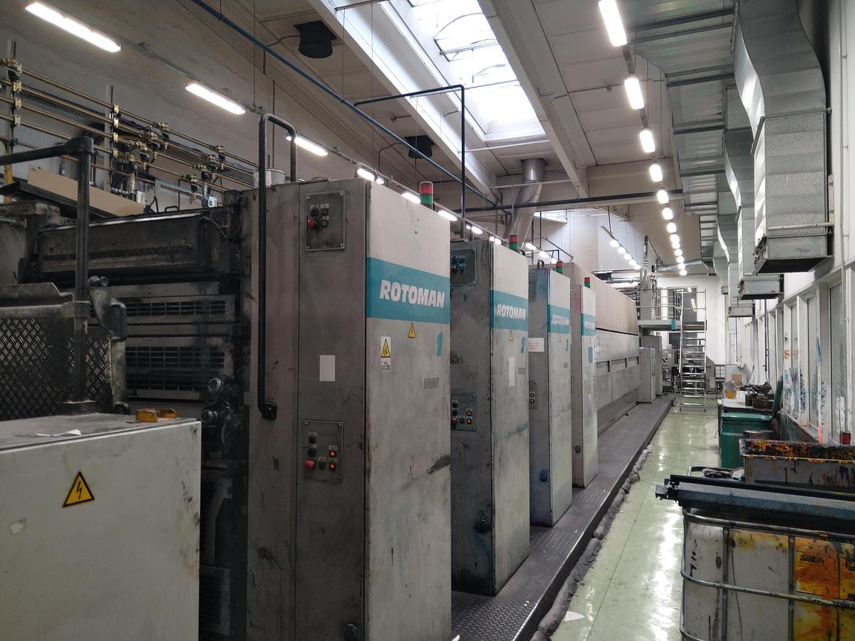 Used 2001 MAN-Roland Rotoman N