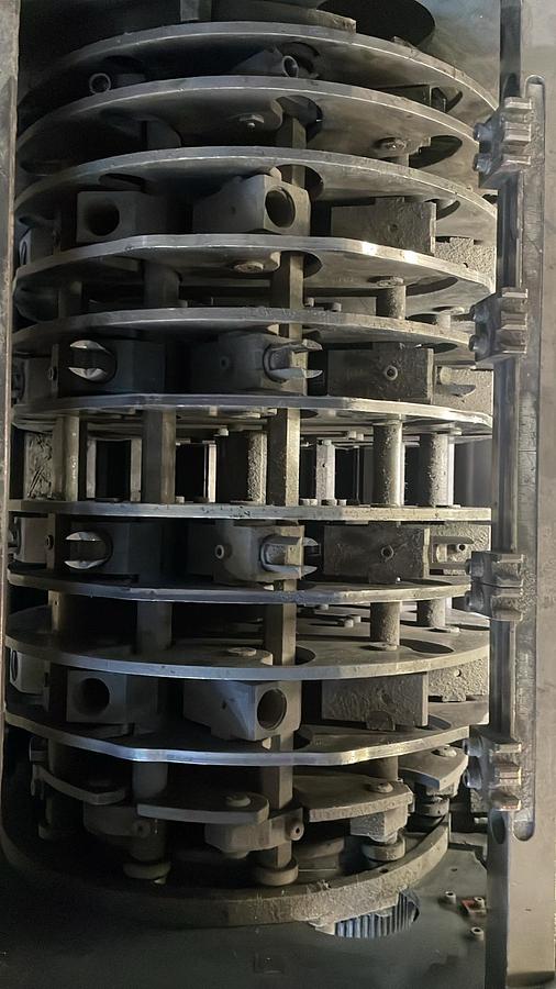 Used 1998 Ferag SHT480 Rotary stitching Drum System