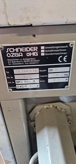 Used 2000 Ozga Schneider SO960/ETB