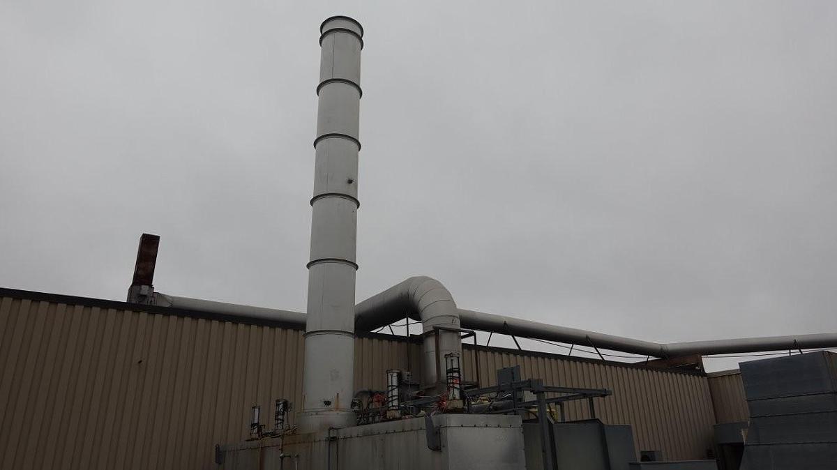 Used 1999 MEGTEC Mellenium MIL-120-95 RTO Oxidiser