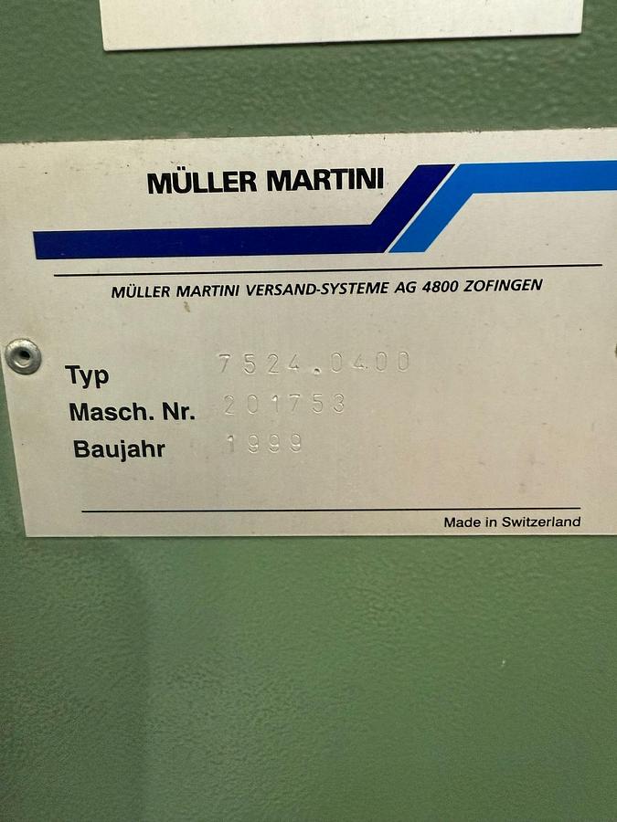 Used 1999 Muller Martini Pratico