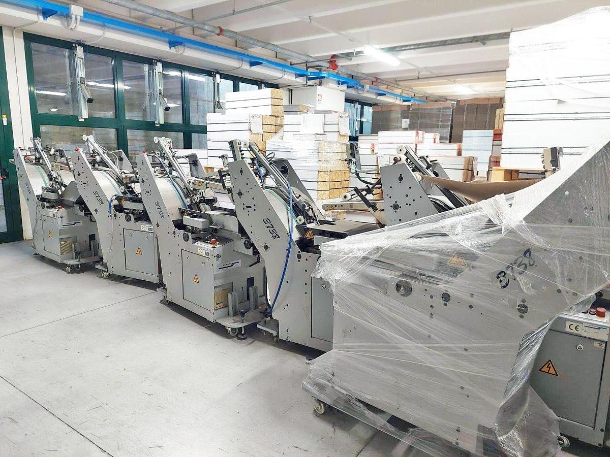 Used 2002 Muller Martini 3738 Streamfeeders