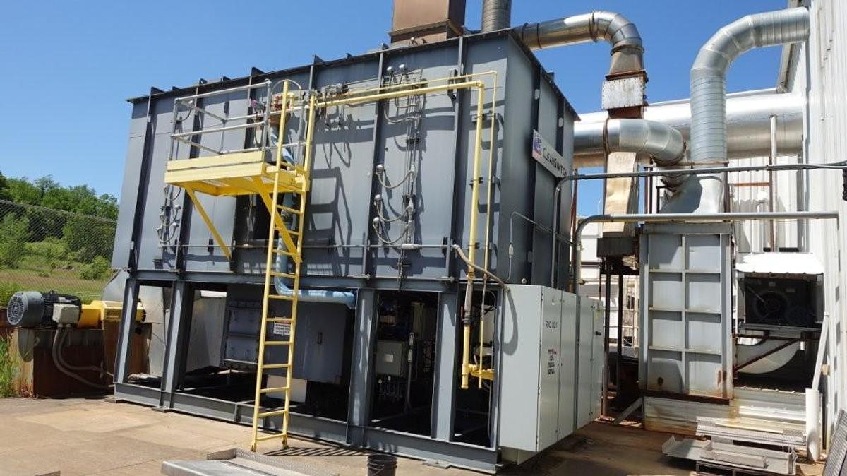 Used 2008 MEGTEC CleanSwitch CS1500 TRO Oxidizer