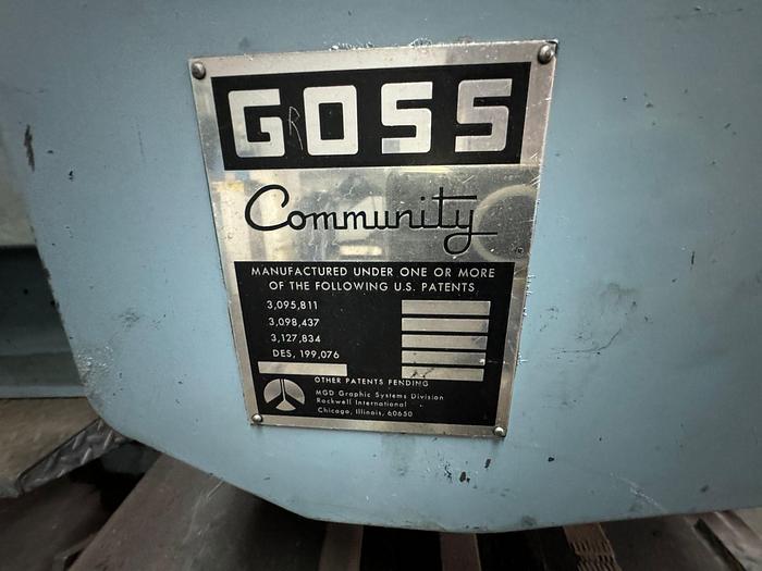 Used 1989 Goss Rockwell Community SC