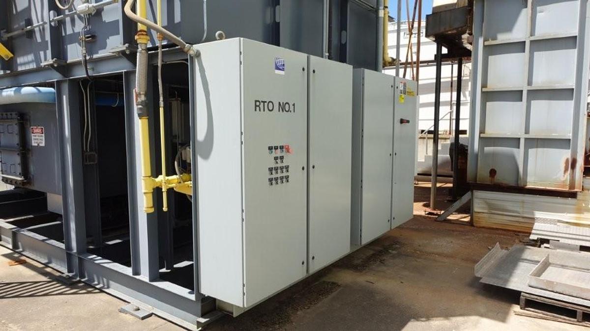 Used 2008 MEGTEC CleanSwitch CS1500 TRO Oxidizer