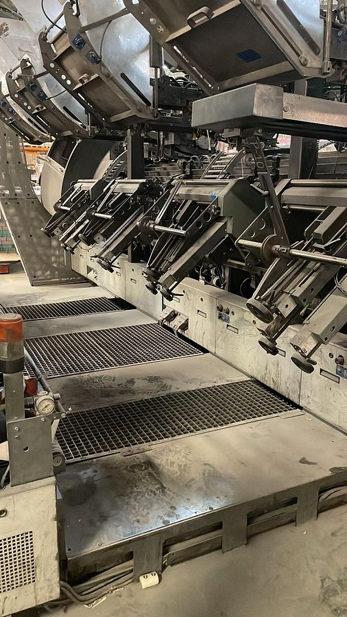 Used 1998 Ferag SHT480 Rotary stitching Drum System