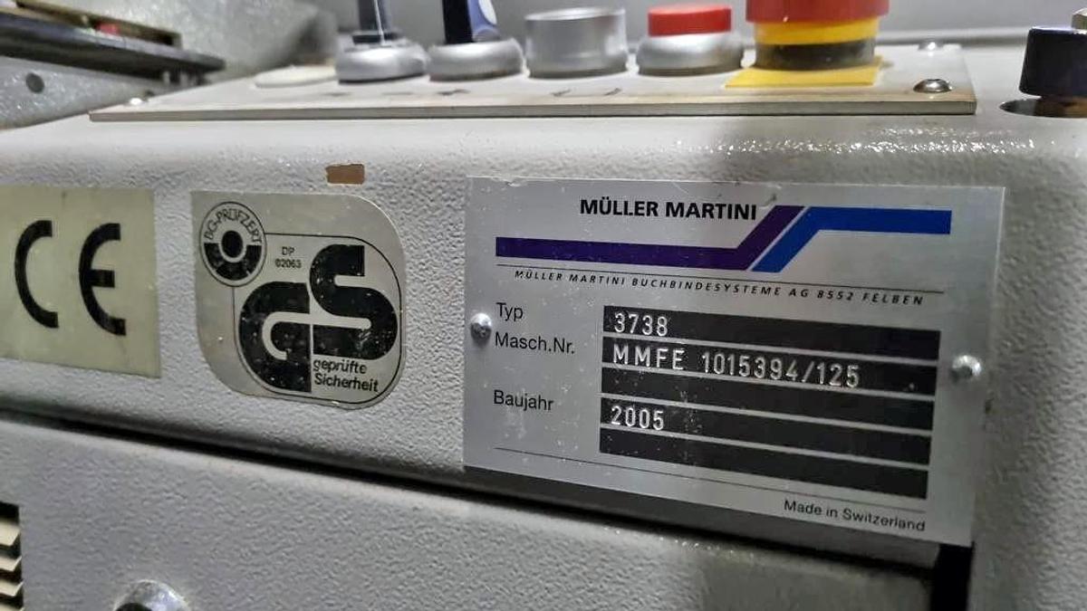 Used 2005 Muller Martini 3738 Streamfeeders