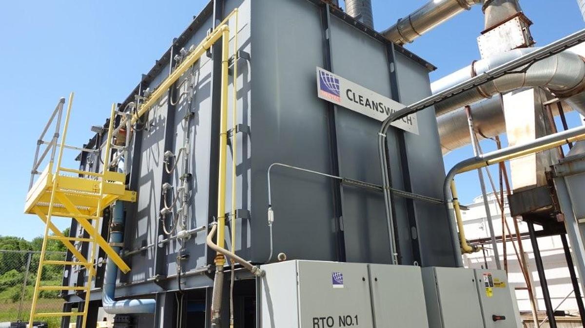 Used 2008 MEGTEC CleanSwitch CS1500 TRO Oxidizer