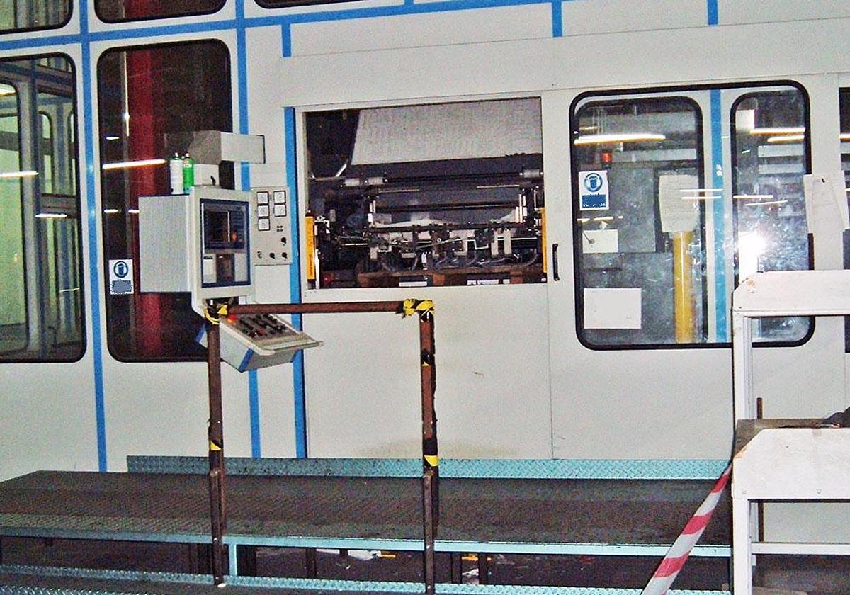 Used 2005 VITS Rotocut HS sheeter