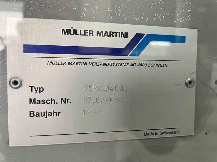 Used 1999 Muller Martini Pratico