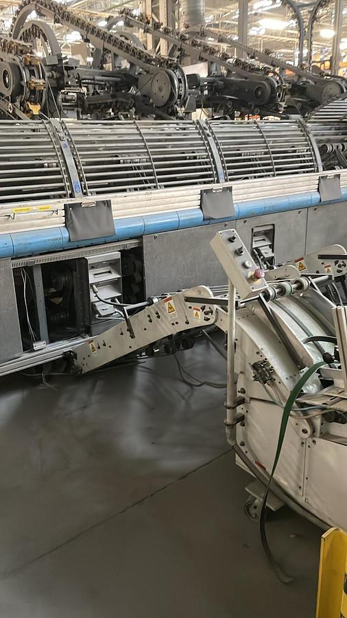 Used 1998 Ferag SHT480 Rotary stitching Drum System