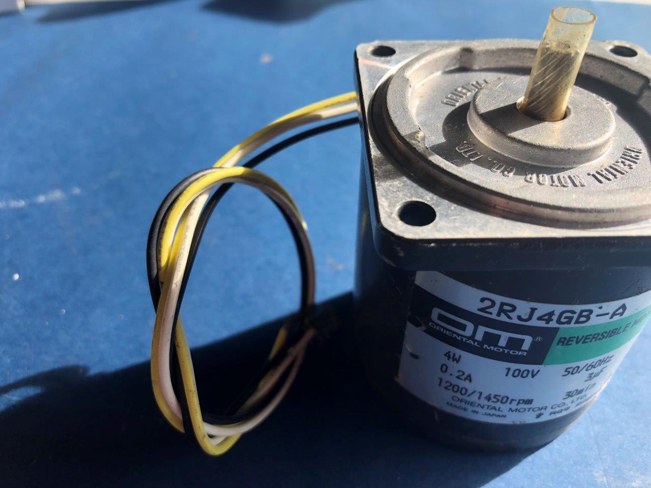 Used oriental motors 2RJ4GB-A reversible motor