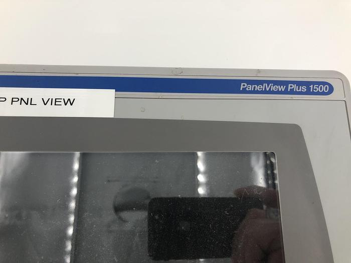 Used ALLEN BRADLEY PANELVIEW PLUS 1500 DH+/DH485/RIO WITH COLOR TOUCH DISPLAY MODULE