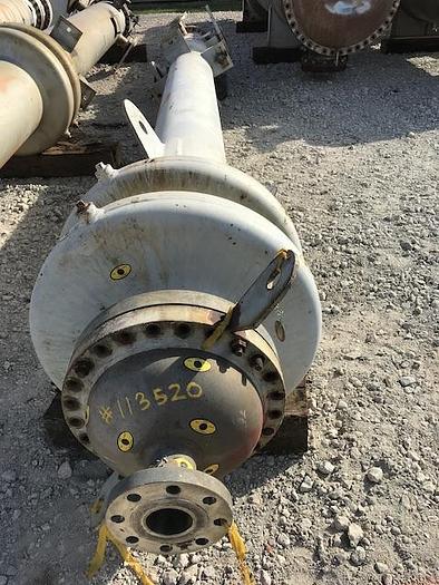 Used Used Southern Heat Exchanger Corp.  Approximately 289 sq ft. 316L stainless steel shell and tube heat exchanger