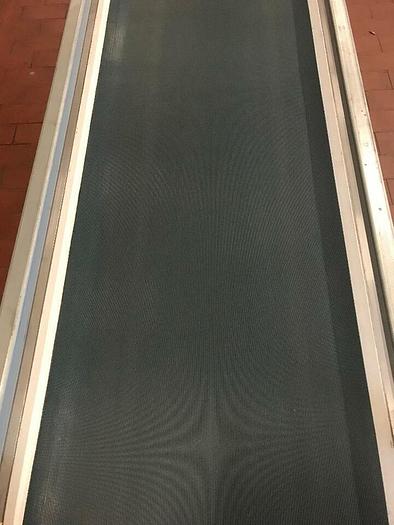 Gebraucht TRANSNORM Gurtförderer, Steigförderer, Förderband 7,1 Meter 1100