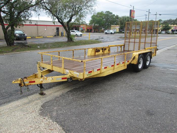 Used 2009 Imperial 7'x20' Equipment Trailer