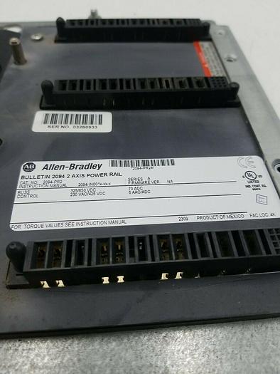 Used Allen Bradley Axis Power Rail 2094-PR2