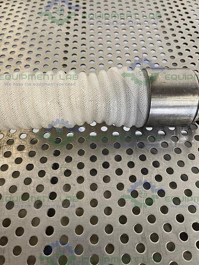 Used Sani Tech  24" Silicone Hose w/ 1 1/2" Sanitary Fitting