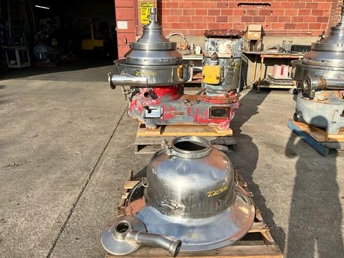 Used Centrifuge, Disc, Nozzle, Westfalia, SIG 15007, 316 Stainless Steel #Z203101