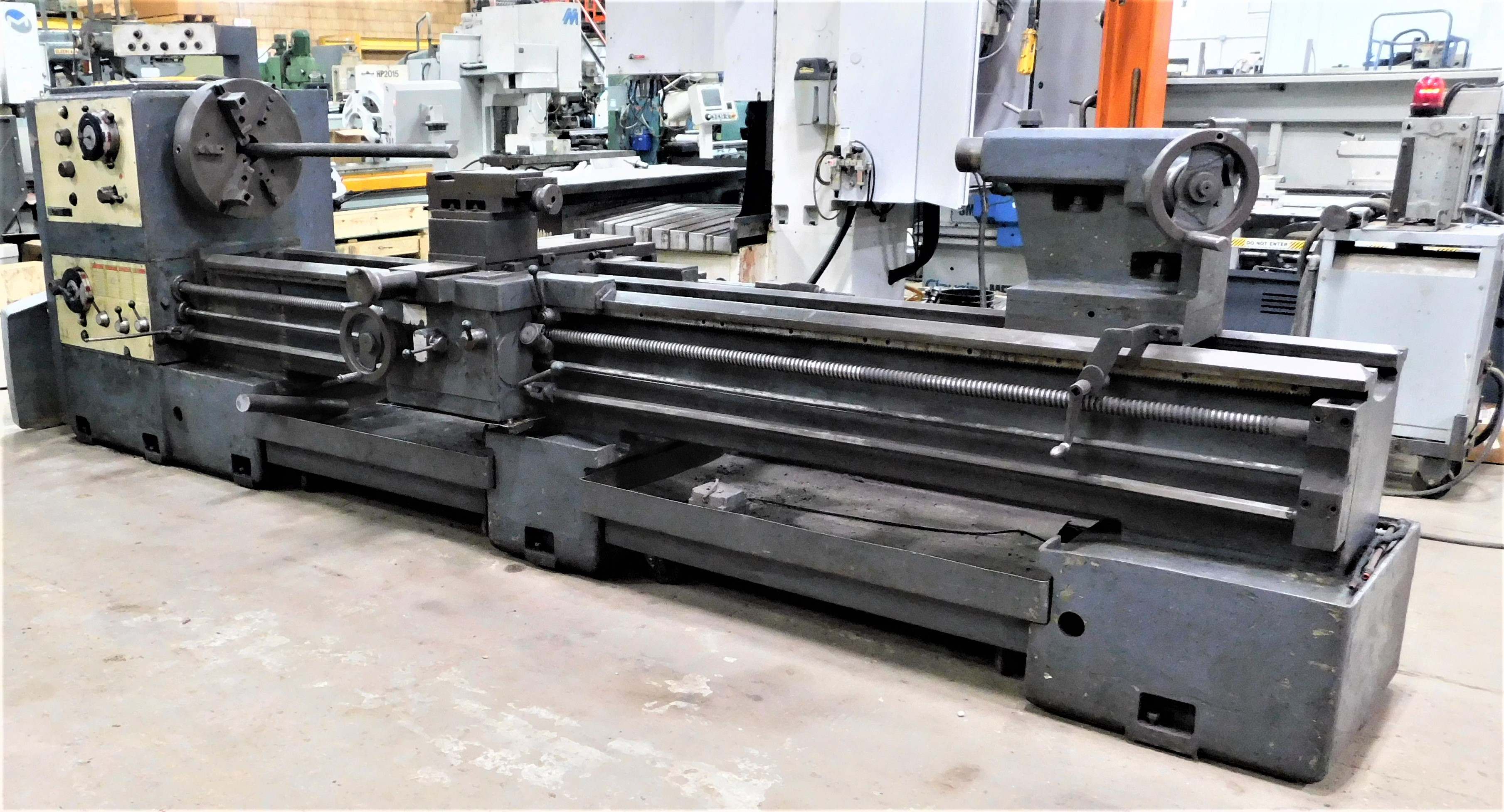 Used Summit 32" x 120" Lathe 30-4 120