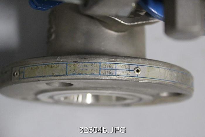 Used Neles Jamesbury 25150 31 3600 MT 2" Control Ball Valve #32604