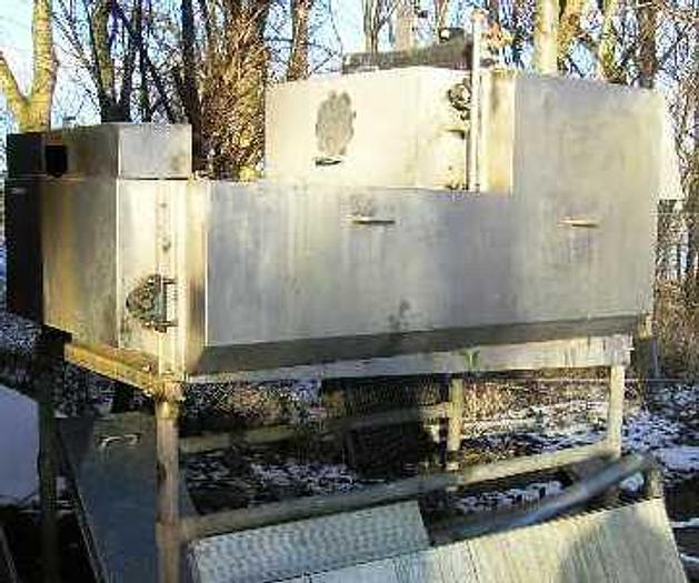 Used Krüger VL8 belt filter press. Including steering panel and sludge pump.