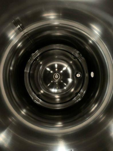 Used Optimum Stainless Steel 225 Gallon Pressure Vessel / Tank On Rolling Cart 75 PSI