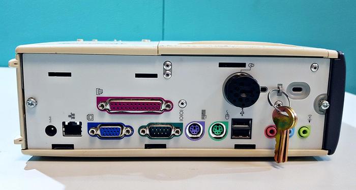 Used MicroPace NEC Flachmonitor mit Stimulus Anschlussbox und Stimulus Generator Einheit für EPS 320