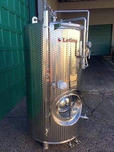 New Stock Letina 303Gal/1150L Jacketed High Pressure Sparkling Tank