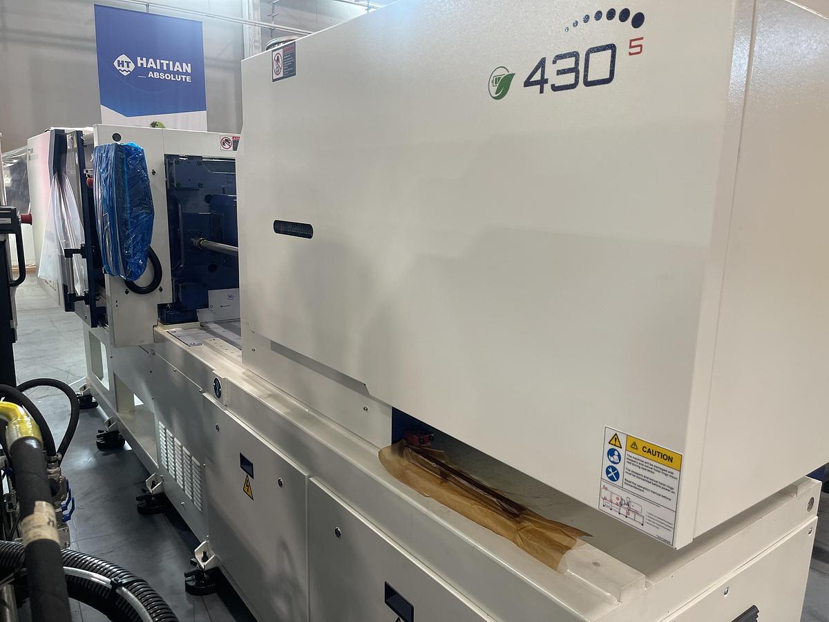 135 Ton, 6.83 oz Haitian ZEV 1200/210 Injection Molding Machine (2024)