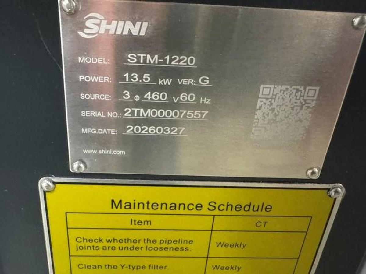 Used 2.5 HP Shini Hot Oil Temperature Control Unit 460V (2026)