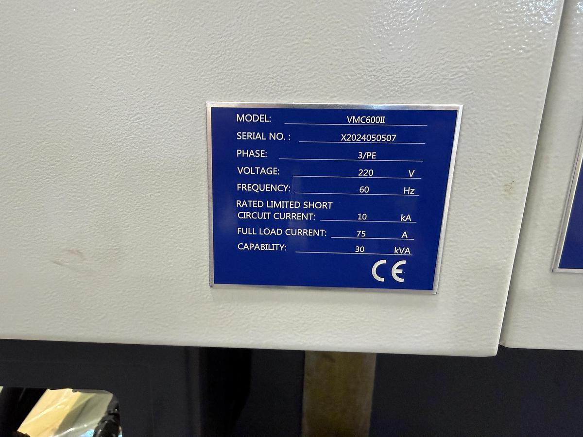 Haitian Precision VMC 600 Vertical Machining Center (2024)