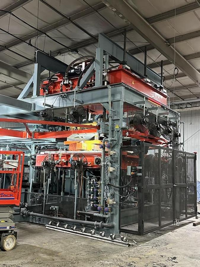 Used MAAC 4-Station Double Oven Twin Sheet Pressure Forming Machine (2024)
