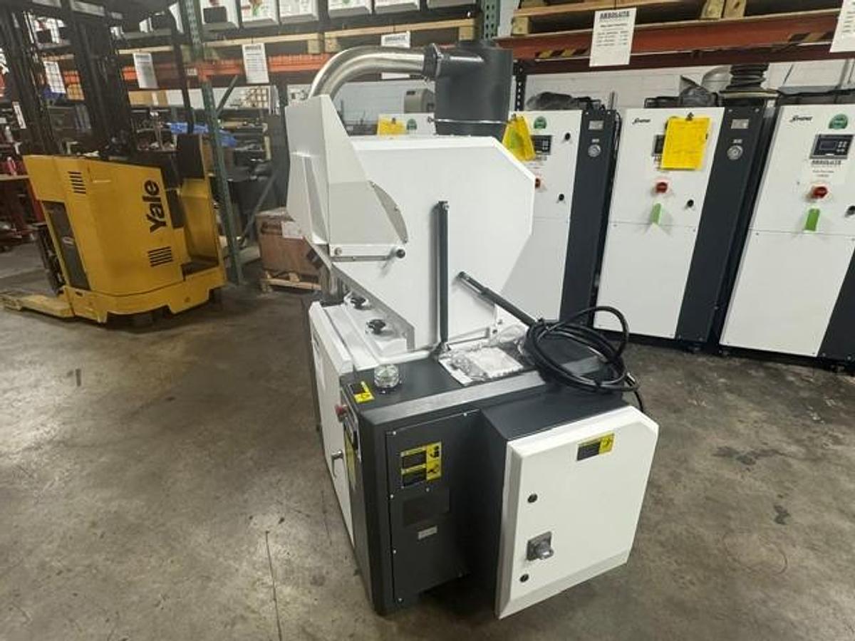16.9 HP Shini SG-2348 Beside the Press Granulator with Blower and Cyclone (2026)