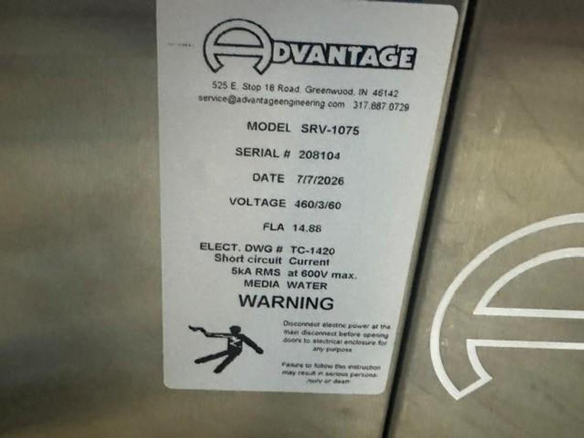 2 HP Advantage Sentra Series Temperature Controller 460V (2026)