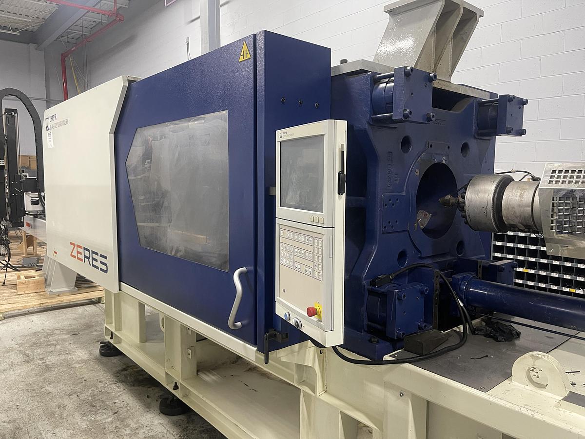 Used 337 Ton, 15.10 Oz., Haitian Zhafir ZE 3000/1100h Injection Molding Machine (2016)