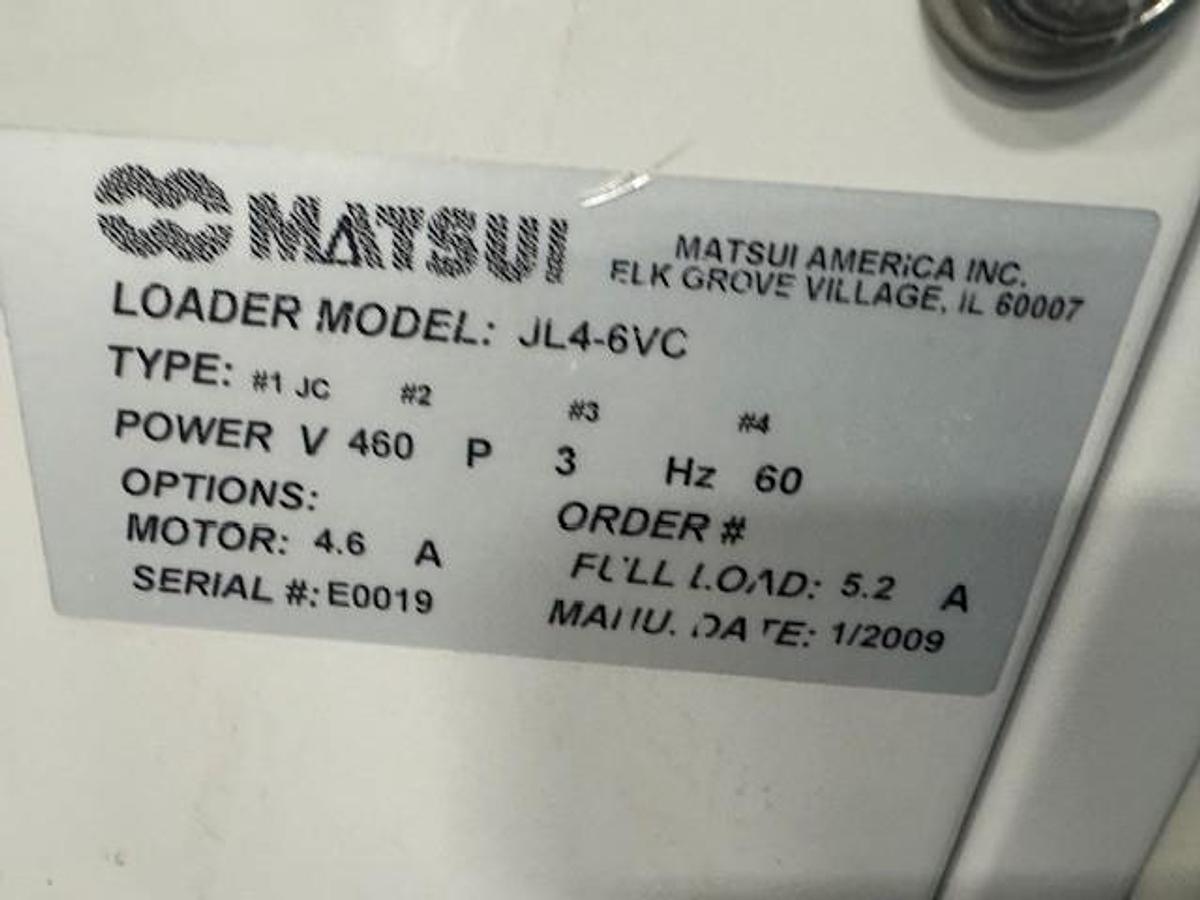 Used Matsui JL4 Hopper Loading System (2009)