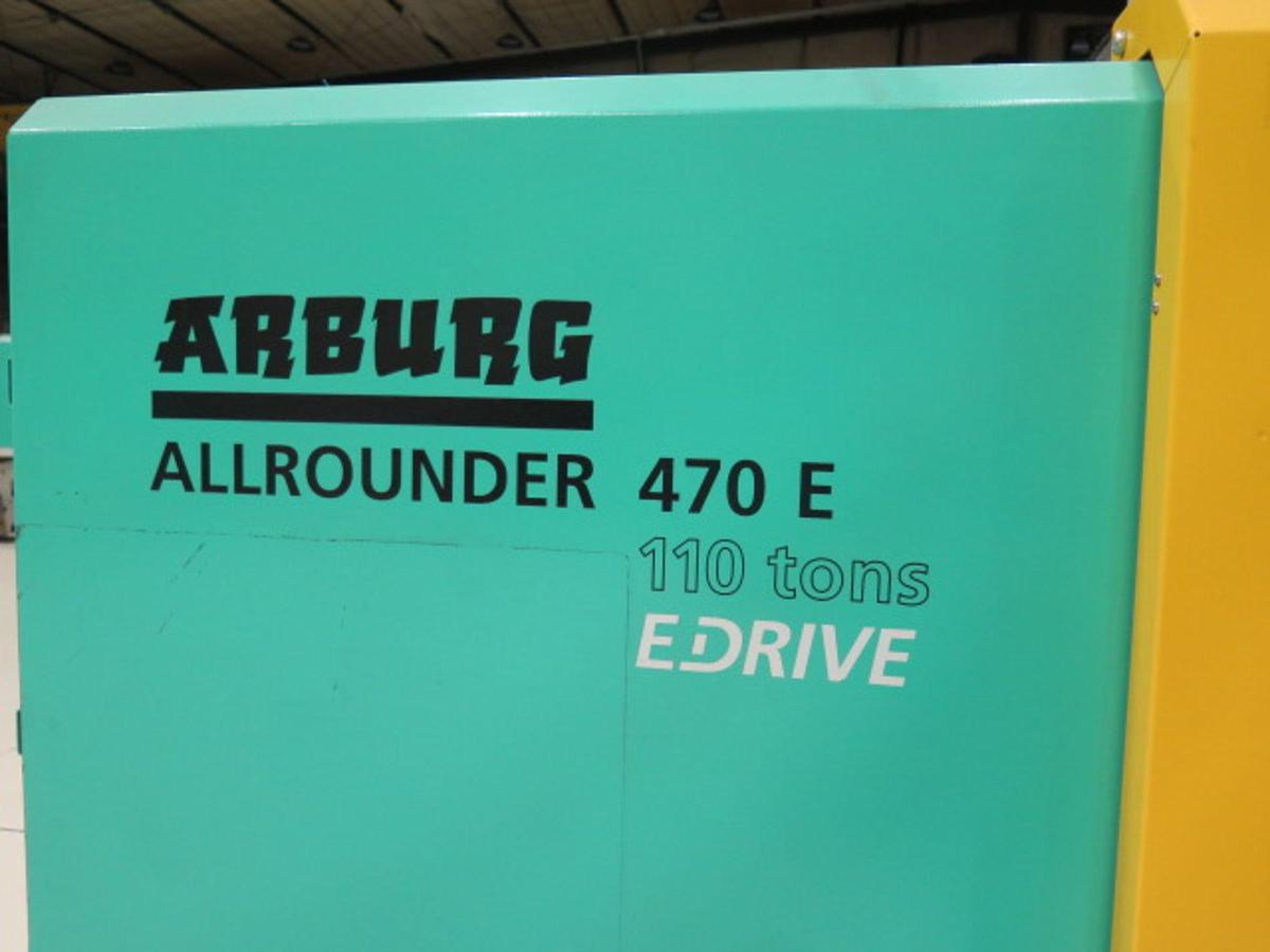 Used 110 Ton, 6 Oz., Arburg Allrounder 470 E 1000/290 (2016)