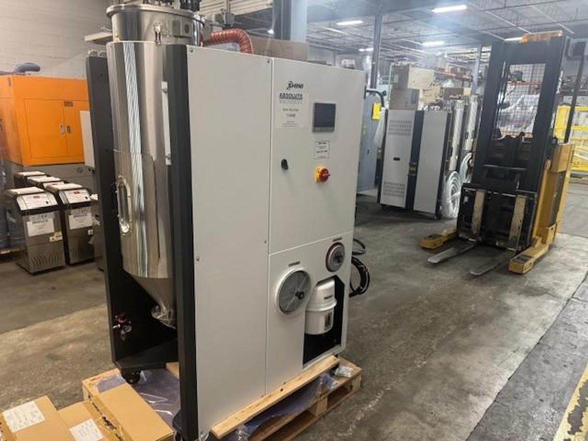 20 CFM Shini Desiccant Wheel Dryer w/Hopper & Cart