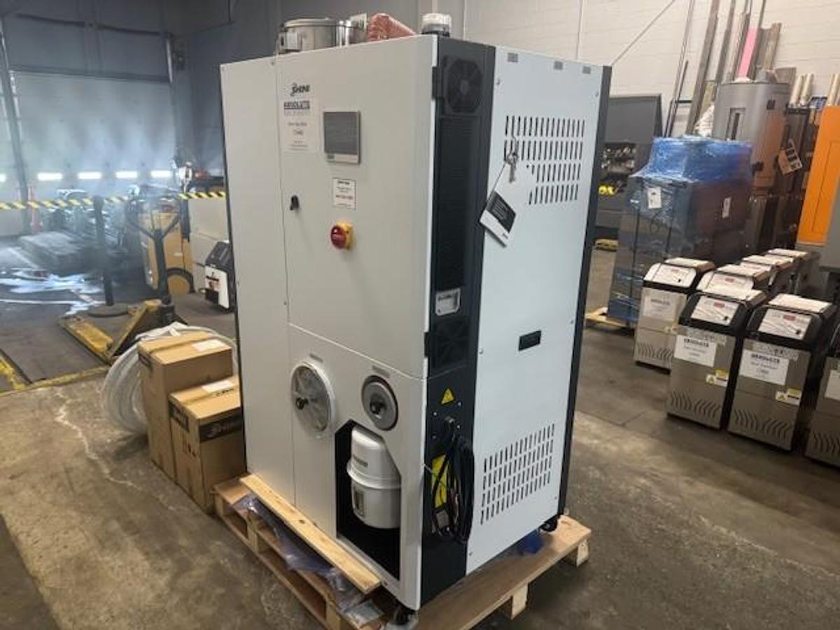 20 CFM Shini Desiccant Wheel Dryer w/Hopper & Cart