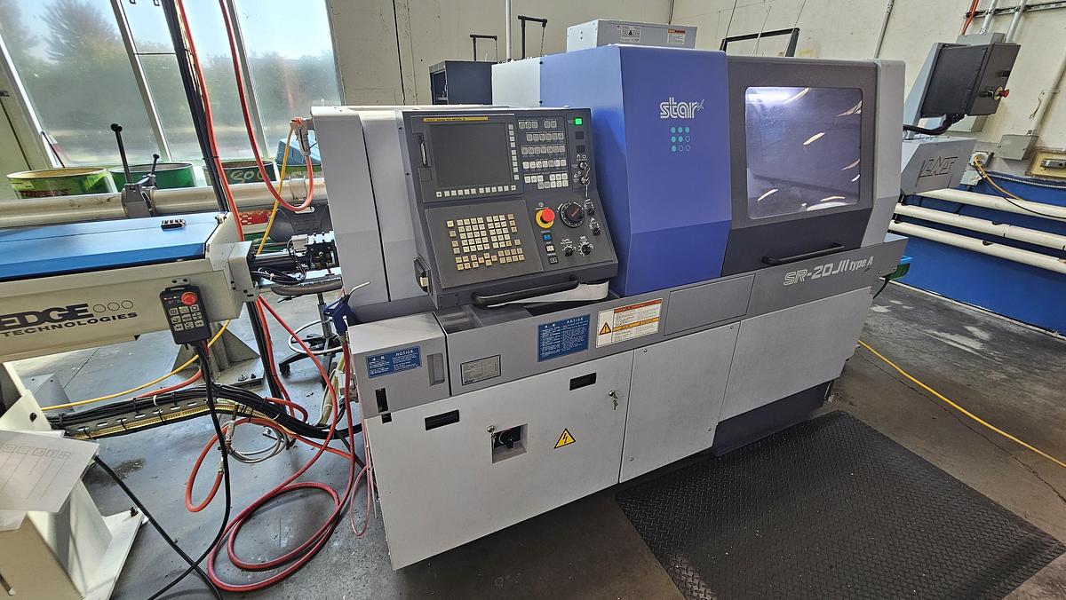 Used 2022 Star Micronics SR-20JII Type A Swiss Type Automatic Lathe